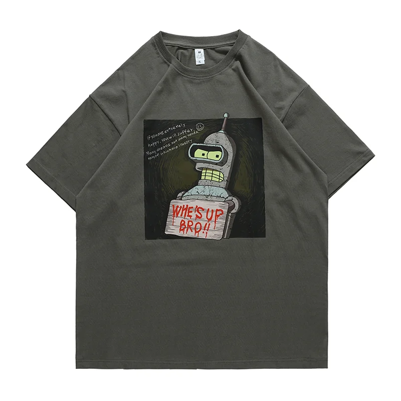 Anime T-shirt Men Streetwear Harajuku Graphic T shirts 100% Cotton Funny Tshirt Retro Tops Tee Summer Vintage Clothing 2022 New
Anime T-shirt Men Streetwear Harajuku Graphic T shirts 100% Cotton Funny Tshirt Retro Tops Tee Summer Vintage Clothing 2022 New