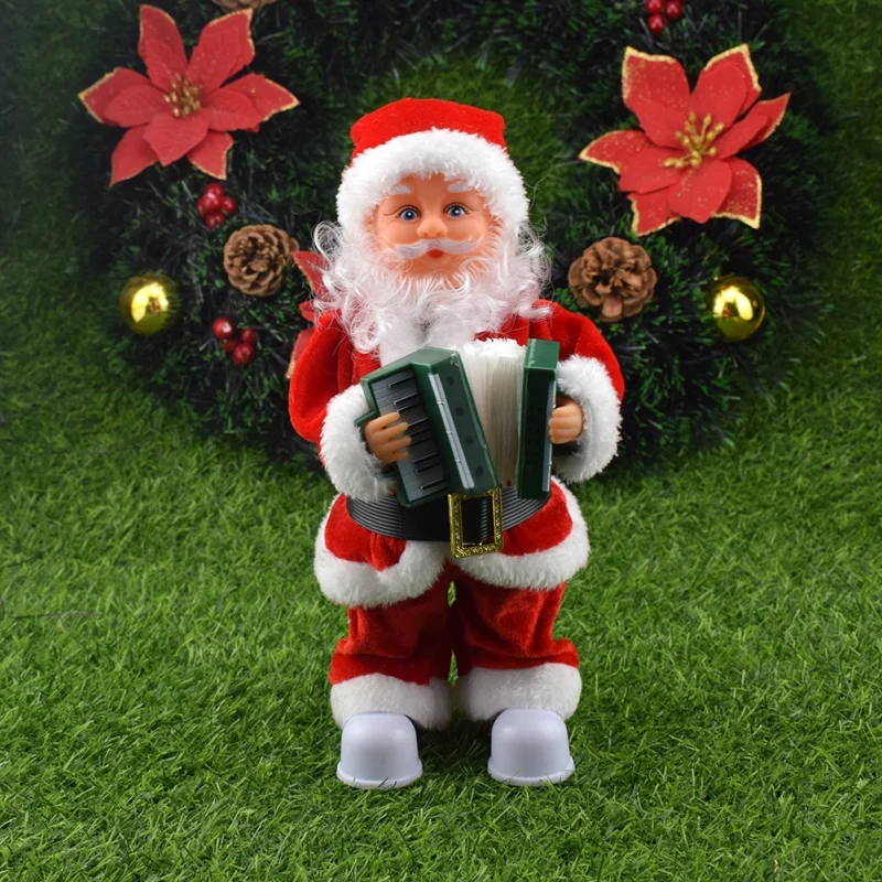 Christmas Decorations Home Electric Music Santa Claus New E-Book Doll Children Toys New Year Gift Decorative Prop Accessories
Christmas Decorations Home Electric Music Santa Claus New E-Book Doll Children Toys New Year Gift Decorative Prop Accessories