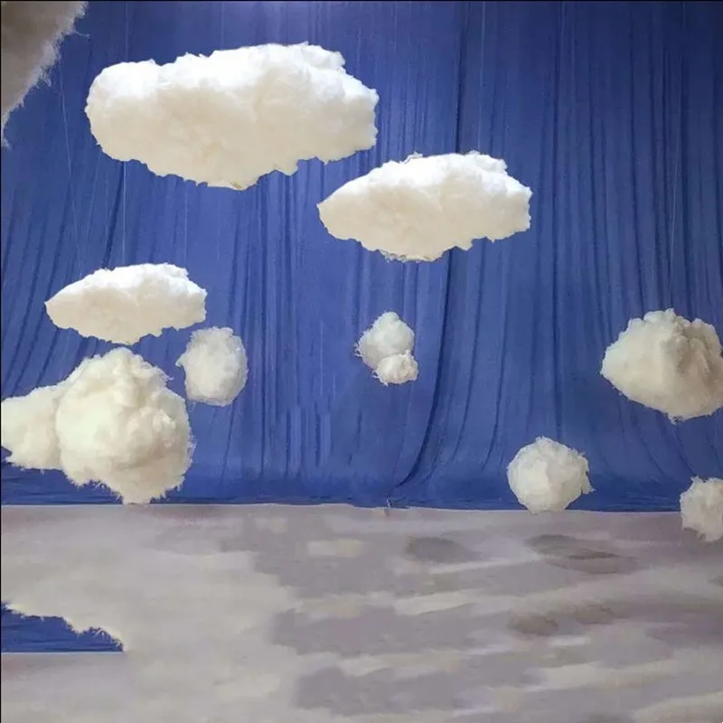 Искусственное облако из хлопка белый
Искусственное облако из хлопка белый