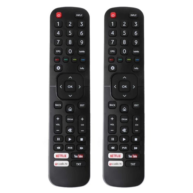 2X Беспроводной сменный пульт дистанционного управления HD Smart Tv En2x27hs для Hisense Smart Tv En2x27hs H65M5500 43K300uwts0100
2X Беспроводной сменный пульт дистанционного управления HD Smart Tv En2x27hs для Hisense Smart Tv En2x27hs H65M5500 43K300uwts0100