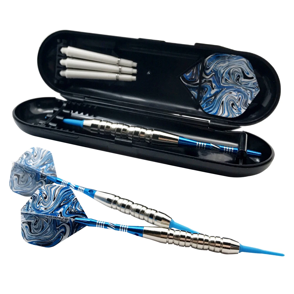 Delicate Dart Game Set 3pcs/15.5cm Boxed Safety Soft Dart Tip 21g For Indoor Electronic Dartboard Home Bar Competitive Toys
Delicate Dart Game Set 3pcs/15.5cm Boxed Safety Soft Dart Tip 21g For Indoor Electronic Dartboard Home Bar Competitive Toys