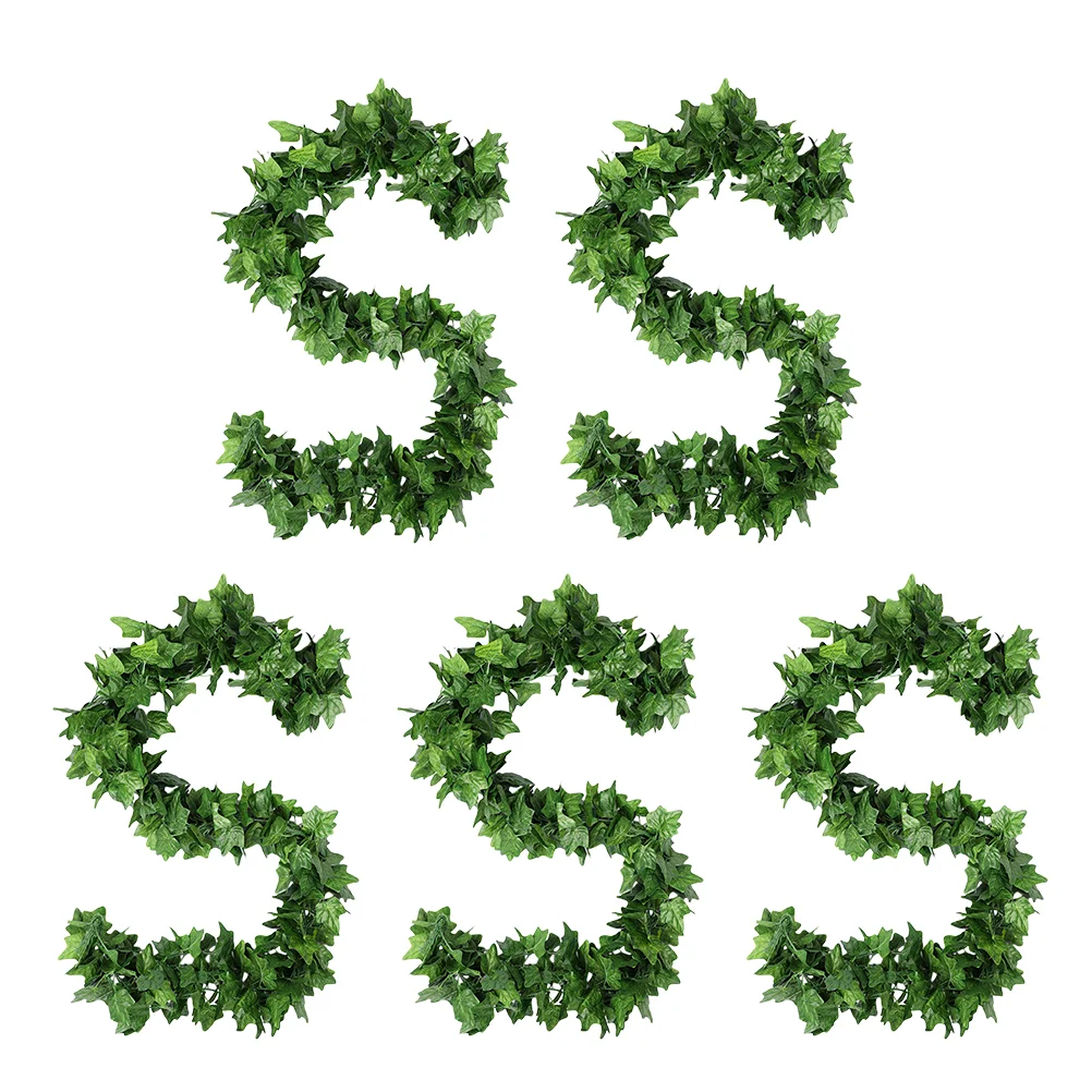 5 Strands Vines Natural Fake Hanging Vines Leaves Faux Greenery Decoration Artificial Fake Vines Fake Leaves Greenery Garland
5 Strands Vines Natural Fake Hanging Vines Leaves Faux Greenery Decoration Artificial Fake Vines Fake Leaves Greenery Garland
