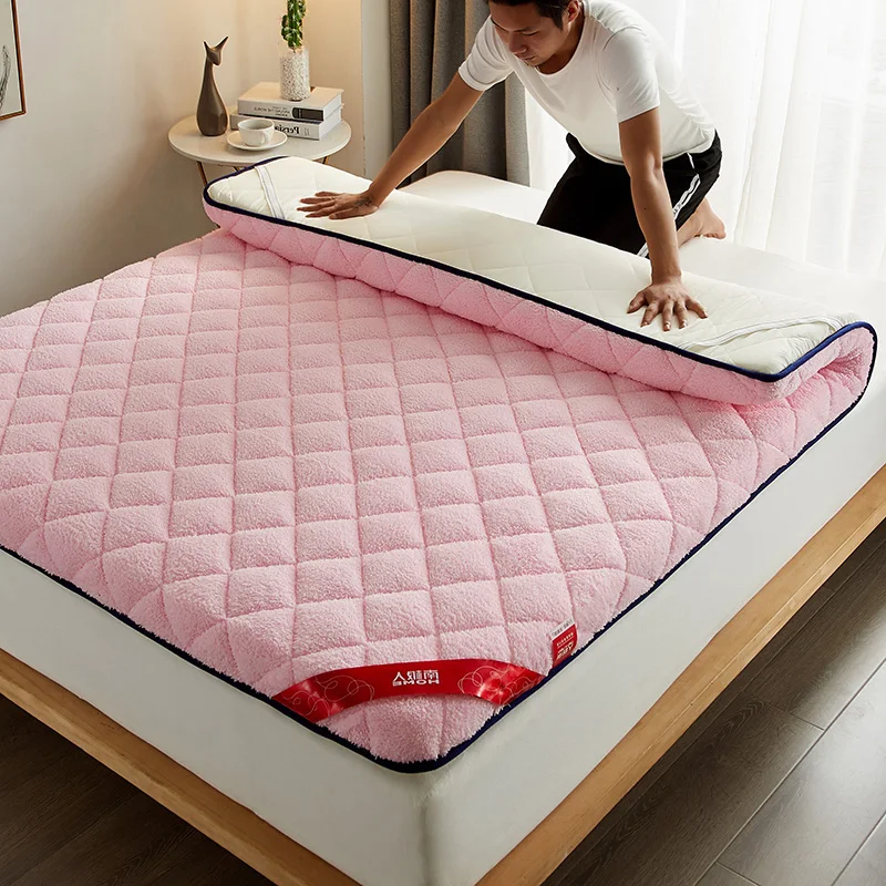 New Plush Mattress Breathable Student Dormitory Bed Mattress Topper Warm Anti-mites Plush Mattress Soft Thicken Bedding Mat
New Plush Mattress Breathable Student Dormitory Bed Mattress Topper Warm Anti-mites Plush Mattress Soft Thicken Bedding Mat