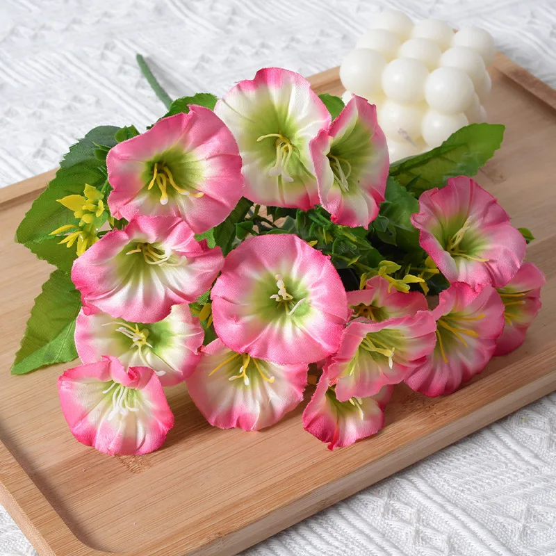 35cm Morning Glory Silk 1 Bouquet Artificial Flowers Simulation Morning Glory Fake Flower Wedding Party DIY Christmas Decor
35cm Morning Glory Silk 1 Bouquet Artificial Flowers Simulation Morning Glory Fake Flower Wedding Party DIY Christmas Decor