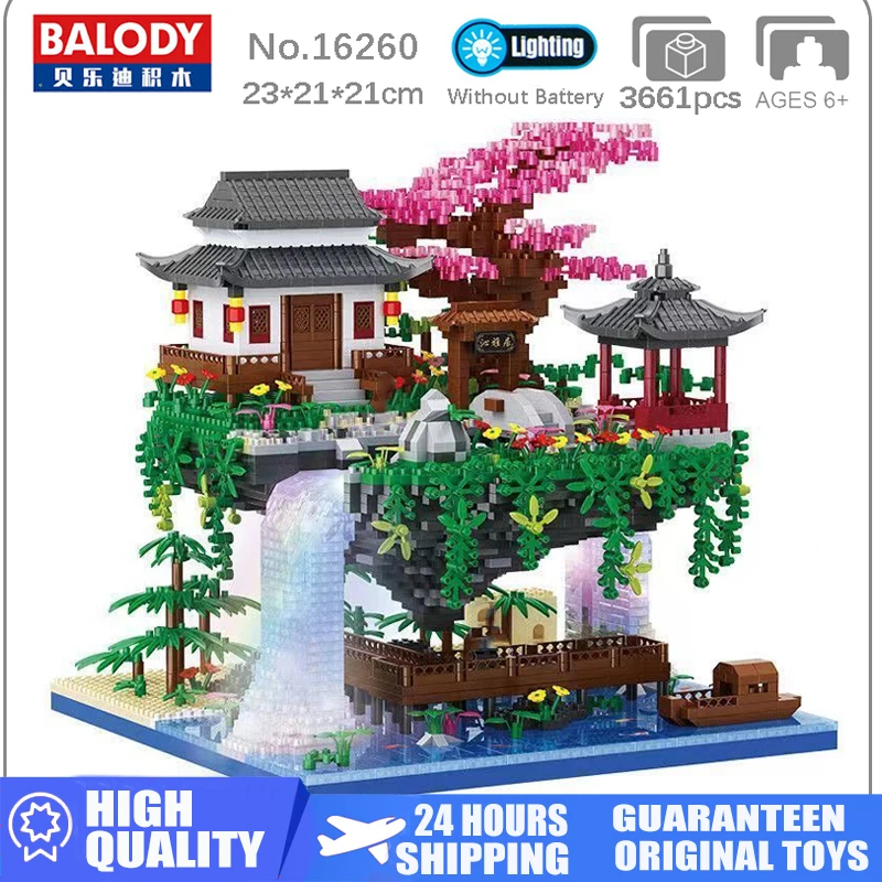Balody 36620 шт., архитектура, павильон персикового дома, водопад, река, светодиодная подсветка, строительные блоки, игрушка, подарок, без коробки
Balody 36620 шт., архитектура, павильон персикового дома, водопад, река, светодиодная подсветка, строительные блоки, игрушка, подарок, без коробки