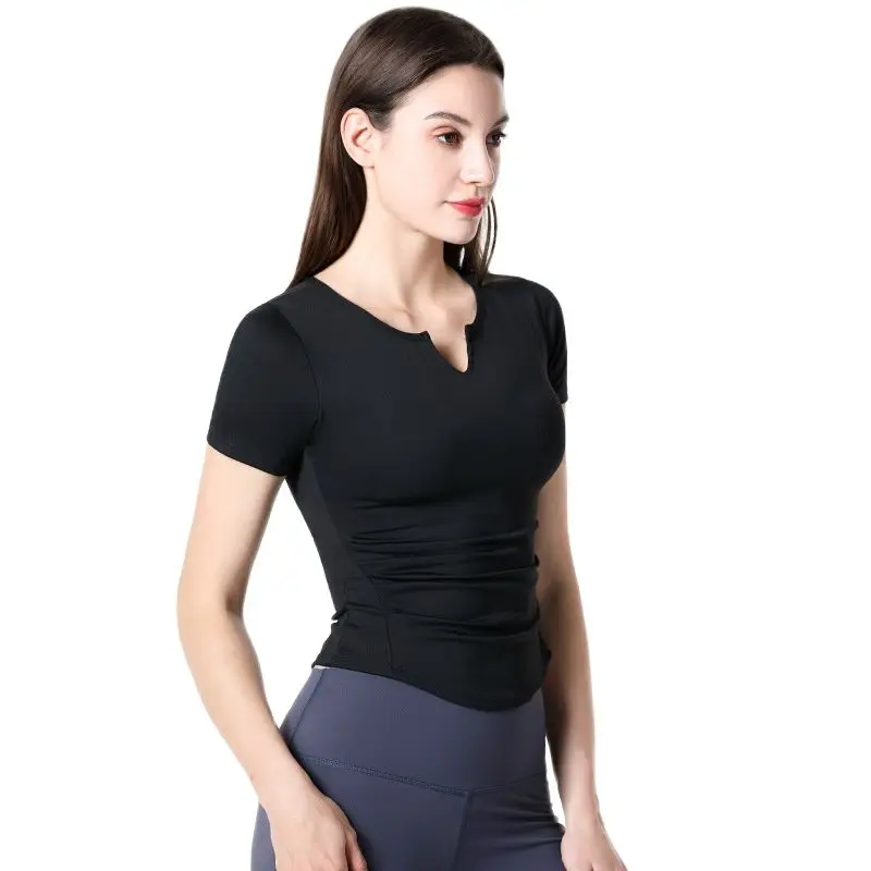 # Customize Logo # 2022 Summer Sport Shirt Short Sleeves V Neck Slim Waist Crop Top Fitness Workout Gym Jogging Gymwear
# Customize Logo # 2022 Summer Sport Shirt Short Sleeves V Neck Slim Waist Crop Top Fitness Workout Gym Jogging Gymwear