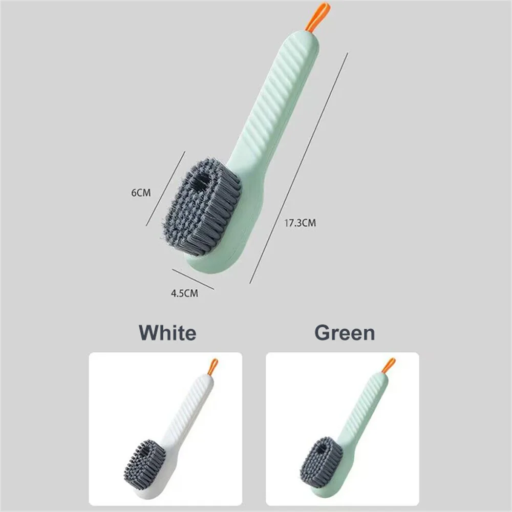 Shoe Brush Automatic Soap Liquid Adding Soft Bristled Clothes Brush Quick Foaming Multifunction Bathroom Cleaning Brush Tools
Shoe Brush Automatic Soap Liquid Adding Soft Bristled Clothes Brush Quick Foaming Multifunction Bathroom Cleaning Brush Tools