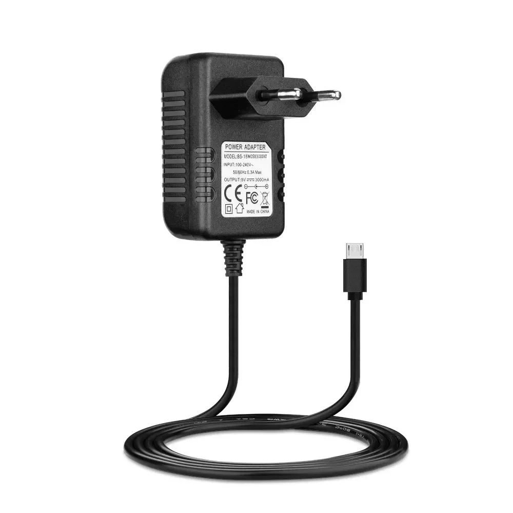 Raspberry Pi 3 Model B Power Supply Charger AC Adapter 5V 3A PSU Micro USB 1m DC Cable EU plug
Raspberry Pi 3 Model B Power Supply Charger AC Adapter 5V 3A PSU Micro USB 1m DC Cable EU plug
