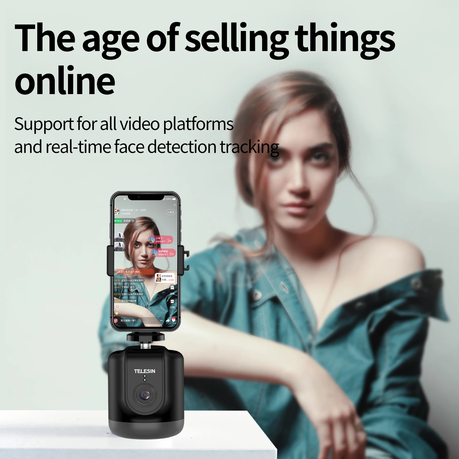 2022.TELESIN Auto Tracking Selfie Shooting Gimbal 360° Face Smart Tracking For Gopro Hero 9/8/7/6/5 Cellphone Camera Vlog Record
2022.TELESIN Auto Tracking Selfie Shooting Gimbal 360° Face Smart Tracking For Gopro Hero 9/8/7/6/5 Cellphone Camera Vlog Record