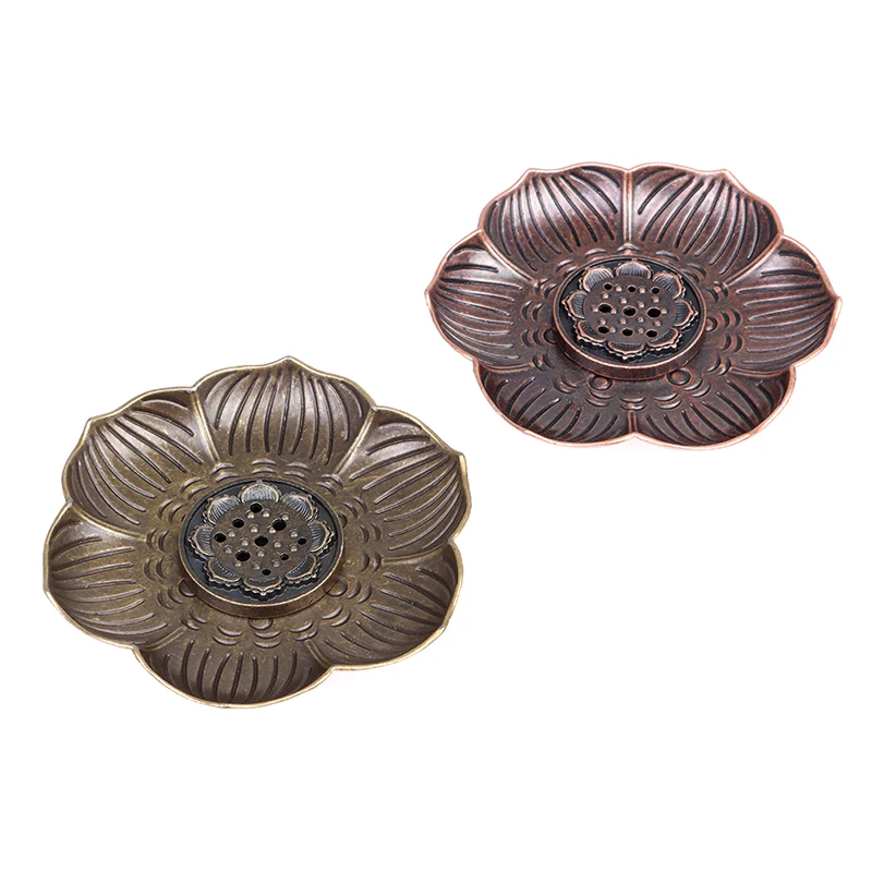 Alloy Incense Burner Stick Holder Buddhism Lotus Line Incense Plate Sandalwood Coil Base Temples Yoga Studios Home Decoration 
Alloy Incense Burner Stick Holder Buddhism Lotus Line Incense Plate Sandalwood Coil Base Temples Yoga Studios Home Decoration