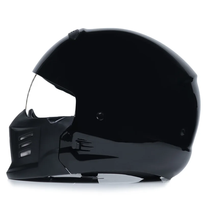 2022 New Retro Full Face Helmet Detachable Multi-purpose Combination Motorcycle Locomotive Personality Half Predator Casque
2022 New Retro Full Face Helmet Detachable Multi-purpose Combination Motorcycle Locomotive Personality Half Predator Casque