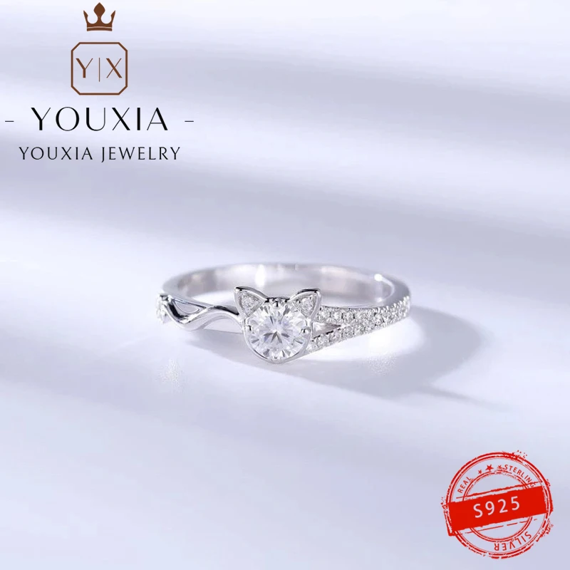1:1 Customized MENGYI Ring Ladies Sweetheart Cute Kitten Simple CZ Cat Style Rings Girls Fashion Personality Sparkling Jewelry
1:1 Customized MENGYI Ring Ladies Sweetheart Cute Kitten Simple CZ Cat Style Rings Girls Fashion Personality Sparkling Jewelry