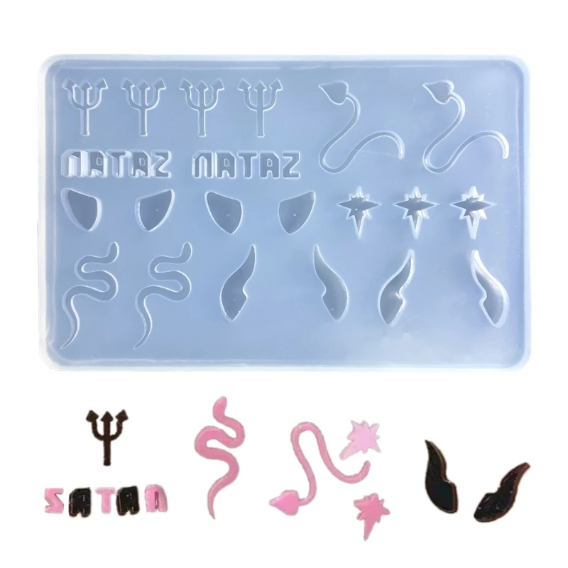 Resin Shaker Filling Mold,Silicone Demon Mold Epoxy Resin Mold Filler Quicksand Casting Filling Mold for Jewelry Making
Resin Shaker Filling Mold,Silicone Demon Mold Epoxy Resin Mold Filler Quicksand Casting Filling Mold for Jewelry Making
