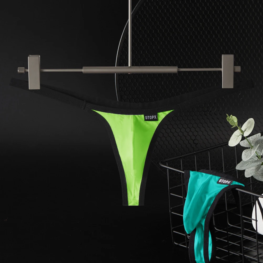 Men T-Panties Briefs Panties Thongs G-string Bulge Pouch T Back Bkini Low Waist Elastic Underwear Male Lingerie Tanga
Men T-Panties Briefs Panties Thongs G-string Bulge Pouch T Back Bkini Low Waist Elastic Underwear Male Lingerie Tanga