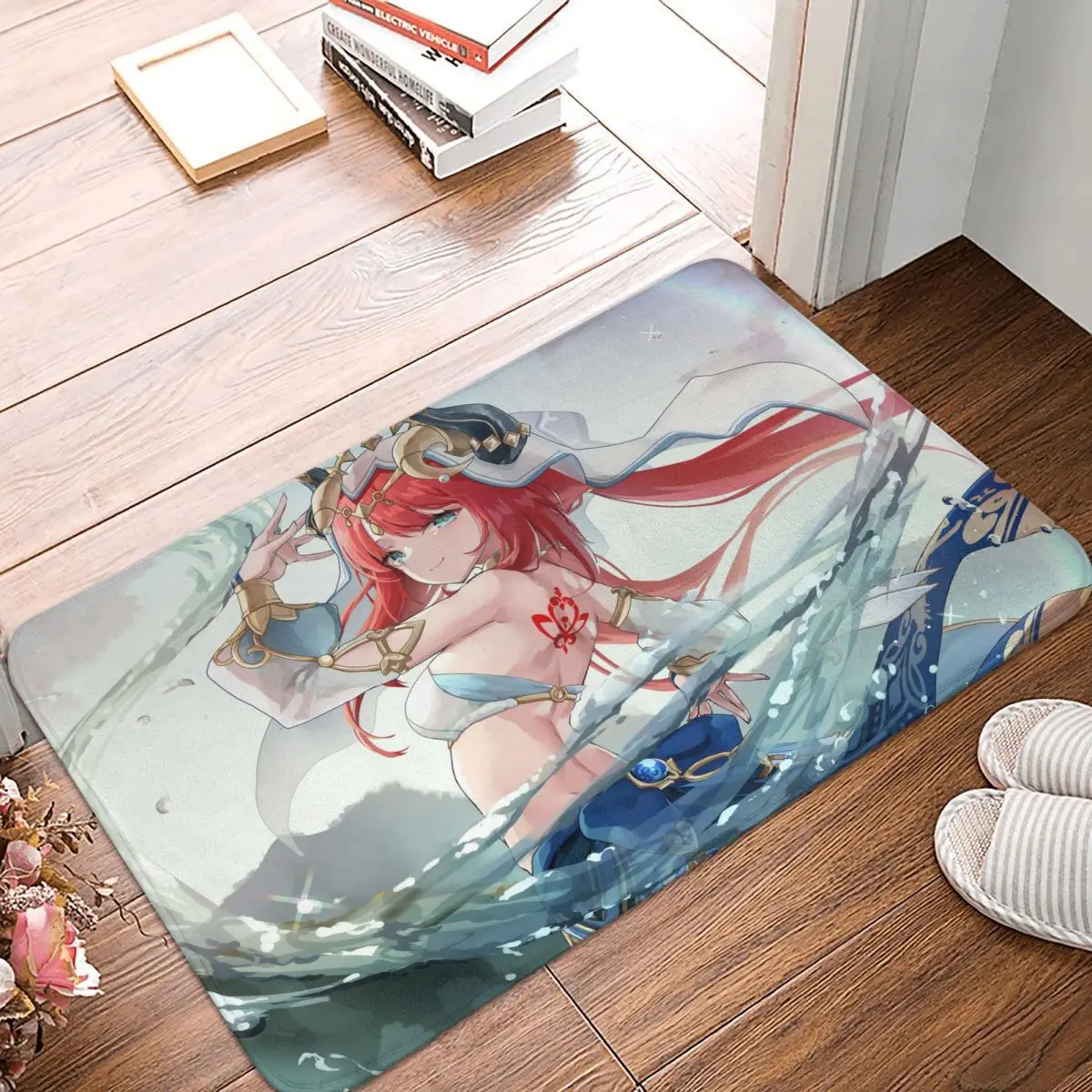 Genshin Impact Game Non-slip Doormat Living Room Mat Nilou Art Hallway Carpet Welcome Rug Home Decor
Genshin Impact Game Non-slip Doormat Living Room Mat Nilou Art Hallway Carpet Welcome Rug Home Decor