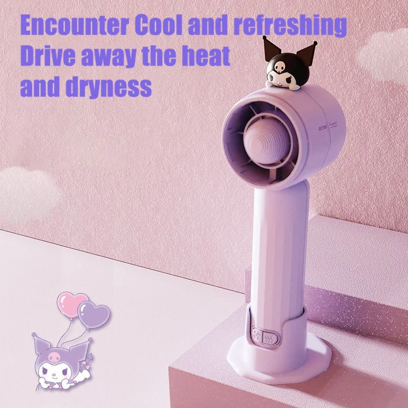 Kawaii Sanrio Anime Handheld Fan Cute Kuromi Kitten Pompompurin Cartoon Portable Small Electric Fan Originality Children Gifts
Kawaii Sanrio Anime Handheld Fan Cute Kuromi Kitten Pompompurin Cartoon Portable Small Electric Fan Originality Children Gifts