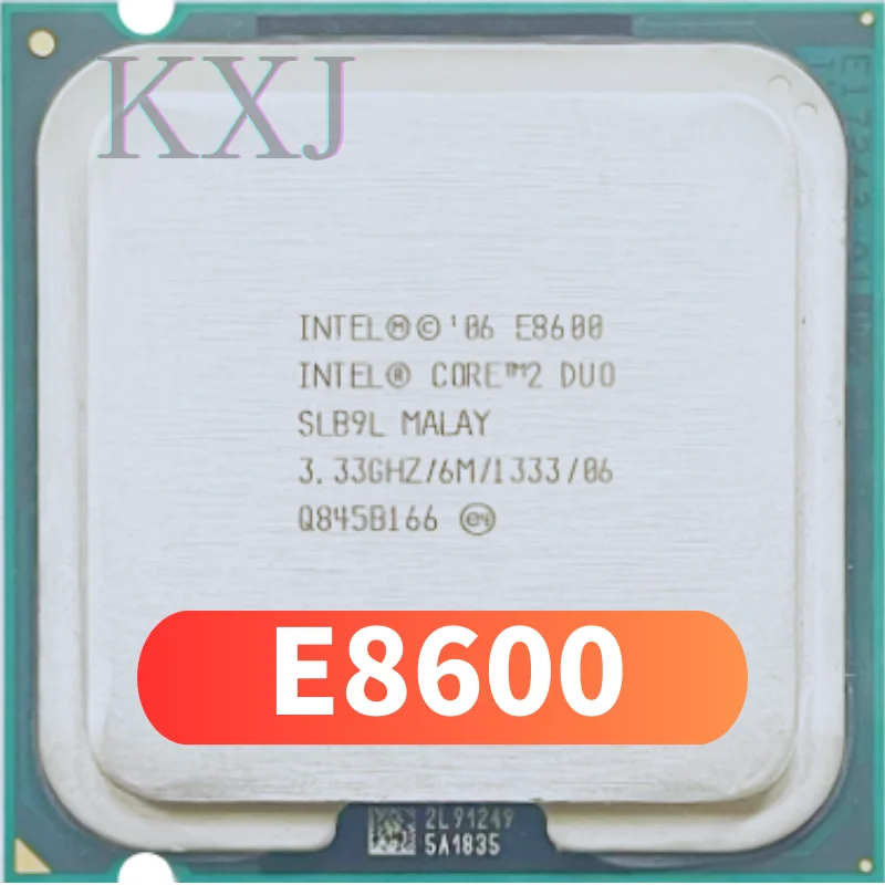 

Intel Core 2 Duo E8600 3.3 GHz Used Dual-Core CPU Processor 6M 65W LGA 775