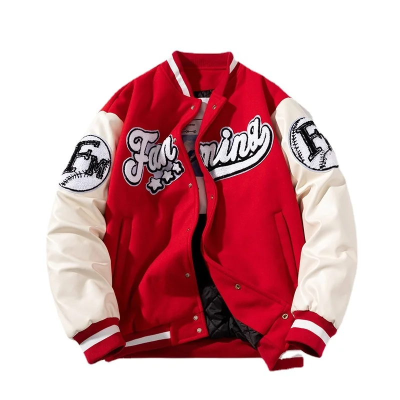 Jacket Coats Print Letter Patch Baseball Jacket Men Hip Hop Couple Streetwear 2023 Embroidery Stage DJ Club Bomber Jacket
Jacket Coats Print Letter Patch Baseball Jacket Men Hip Hop Couple Streetwear 2023 Embroidery Stage DJ Club Bomber Jacket
