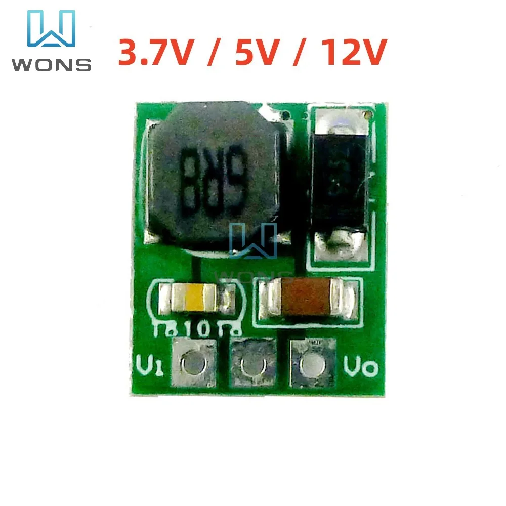 6W 3V 3.3V 4.2V 4.5V to 3.7V 5V 12V DC Boost Converter Module for 18650 403040 Li-ion Battery 1MHZ Power Module Boost Converter
6W 3V 3.3V 4.2V 4.5V to 3.7V 5V 12V DC Boost Converter Module for 18650 403040 Li-ion Battery 1MHZ Power Module Boost Converter