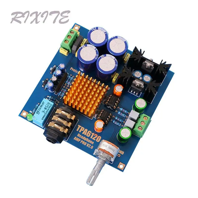 TPA6120A2 Hi-Fi Headphone Amplifier Board Athens Imperial Enthusiast Fever Audio Amplifiers Earphone Amp
TPA6120A2 Hi-Fi Headphone Amplifier Board Athens Imperial Enthusiast Fever Audio Amplifiers Earphone Amp