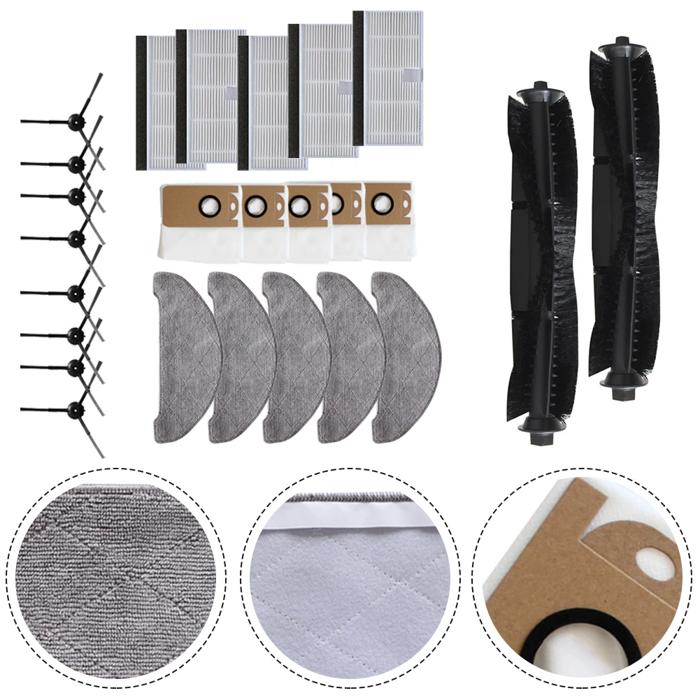 For Laresar L6 Pro For Ultenic T10 Robot Vacuum Cleaner Replacement Mop Pads Dust Bags Filter Mian Side Brush Parts
For Laresar L6 Pro For Ultenic T10 Robot Vacuum Cleaner Replacement Mop Pads Dust Bags Filter Mian Side Brush Parts
