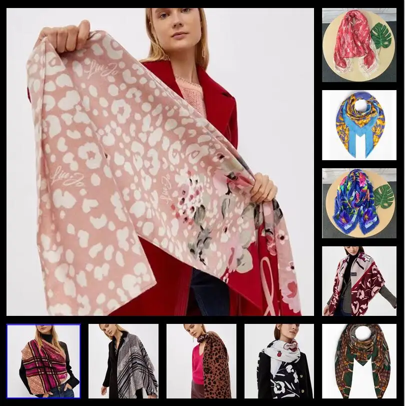 

wholesale 2022, Liu .jo high quality autumn new retail Various styles scarves shawls （08）