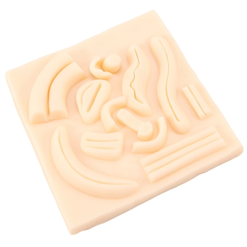 Reusable Diy Teaching Model Laparoscopic Simulator Stitching 3D Silicone Suture Practice Pad For Nurse Practice
Reusable Diy Teaching Model Laparoscopic Simulator Stitching 3D Silicone Suture Practice Pad For Nurse Practice