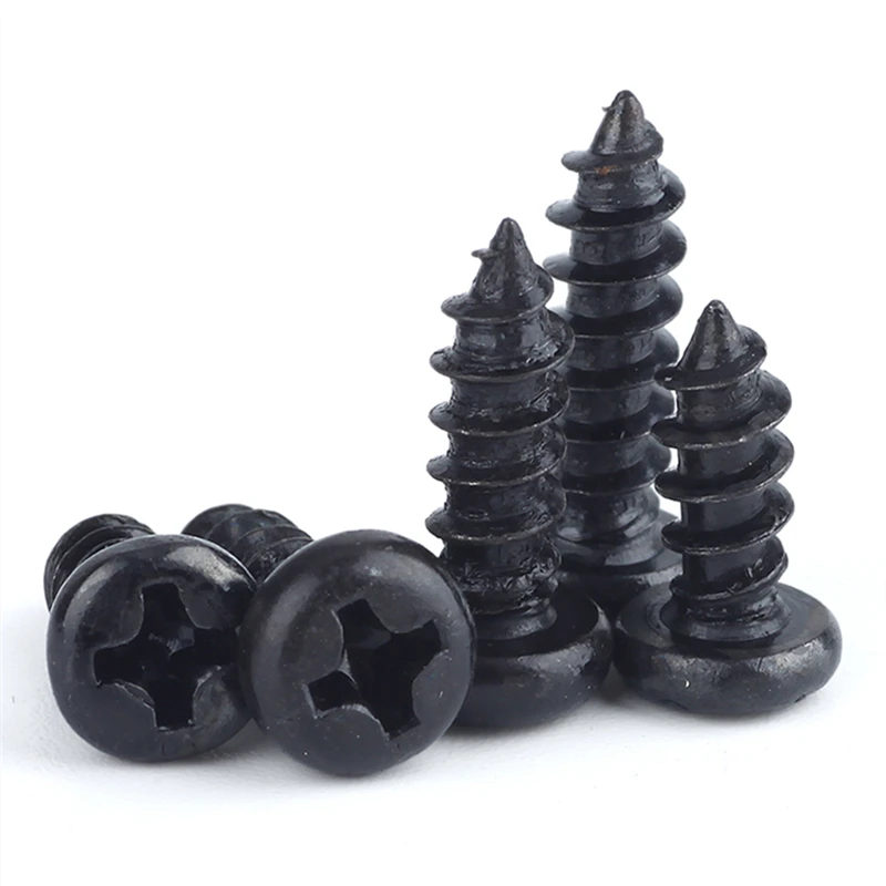 Саморезы по дереву SHOUZHENG FASTENER черные никелированные
Саморезы по дереву SHOUZHENG FASTENER черные никелированные