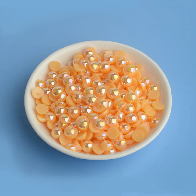Colorful Half Round Flatback Beads 3-10mm AB Color Imitation Pearls Craft For DIY Decoration Crafts Making&Nail Decoration
Colorful Half Round Flatback Beads 3-10mm AB Color Imitation Pearls Craft For DIY Decoration Crafts Making&Nail Decoration