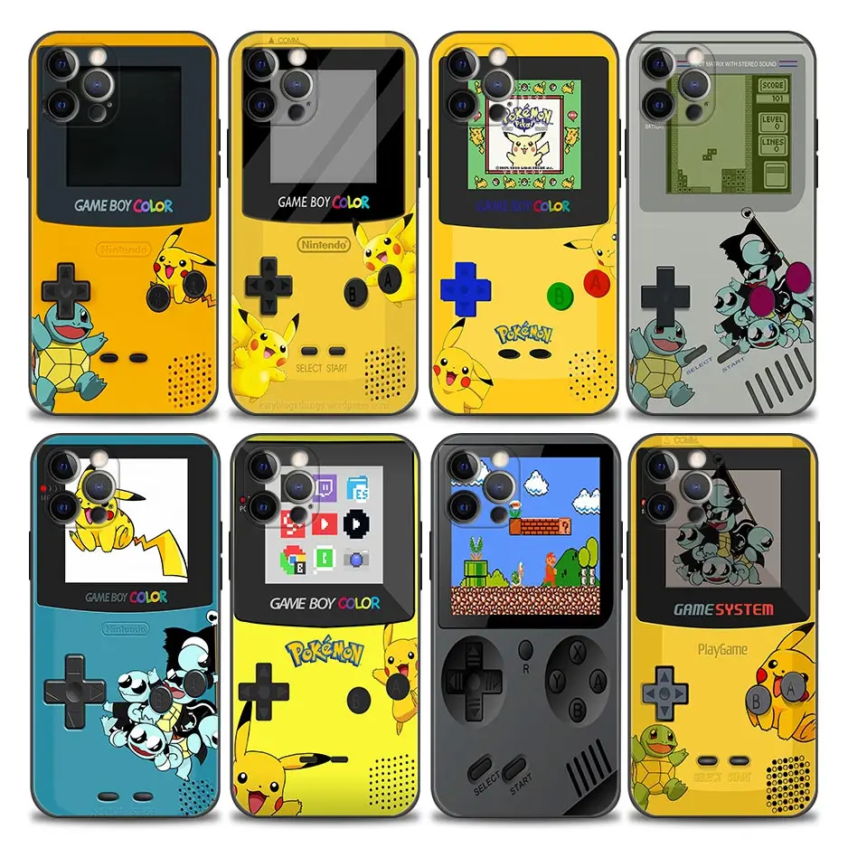 Game-Boy Gaming Color-P-Pokemon Phone Case for Apple iPhone 11 12 13 Pro Max 7 8 SE XR XS Max 5 5s 6 6s Plus Soft Silicone Cover 
Game-Boy Gaming Color-P-Pokemon Phone Case for Apple iPhone 11 12 13 Pro Max 7 8 SE XR XS Max 5 5s 6 6s Plus Soft Silicone Cover