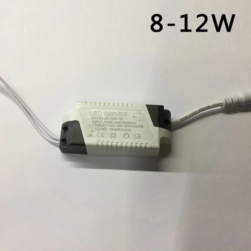 LED Driver AC85-265V Constant Current 300mA LED Driver Plastic Shell For Lamp Light Panel Ceilling Lamp Power Supply Adapter
LED Driver AC85-265V Constant Current 300mA LED Driver Plastic Shell For Lamp Light Panel Ceilling Lamp Power Supply Adapter