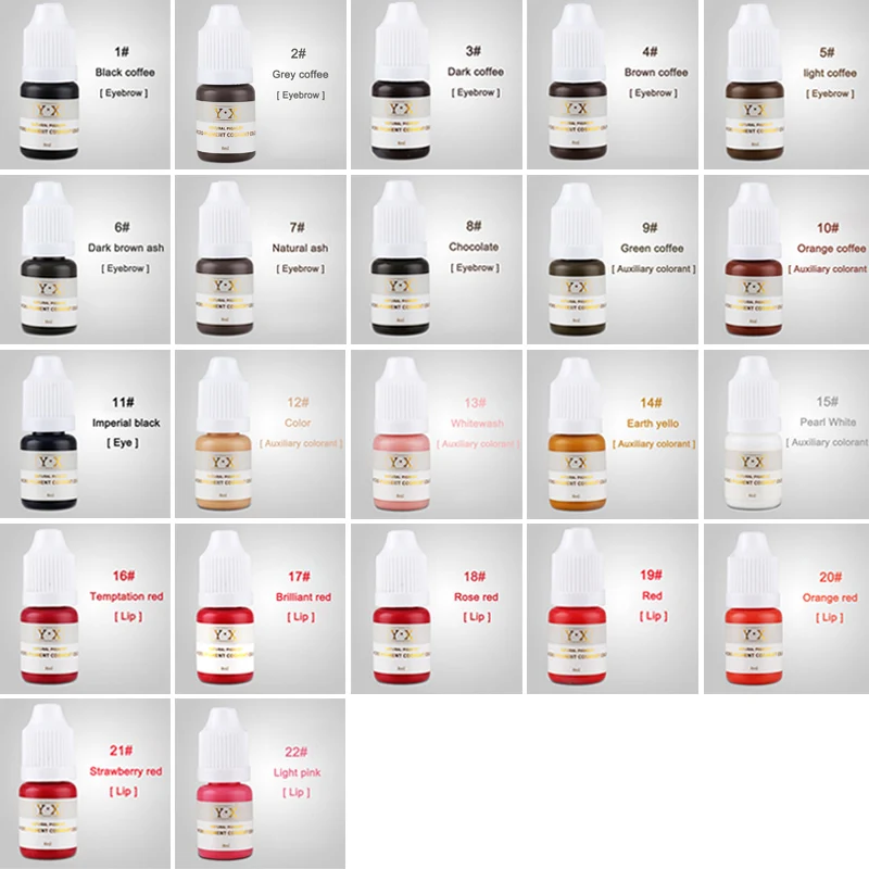 Sdotter Semi Permanent Makeup Eyebrow Ink Lips Eye Line Tattoo Color Microblading Pigment SOYW889
Sdotter Semi Permanent Makeup Eyebrow Ink Lips Eye Line Tattoo Color Microblading Pigment SOYW889