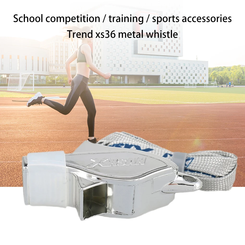 Whistle Metal Extra Loud with Lanyard for School Sports Soccer Basketball and Lifeguard Protection Portable Whistle
Whistle Metal Extra Loud with Lanyard for School Sports Soccer Basketball and Lifeguard Protection Portable Whistle