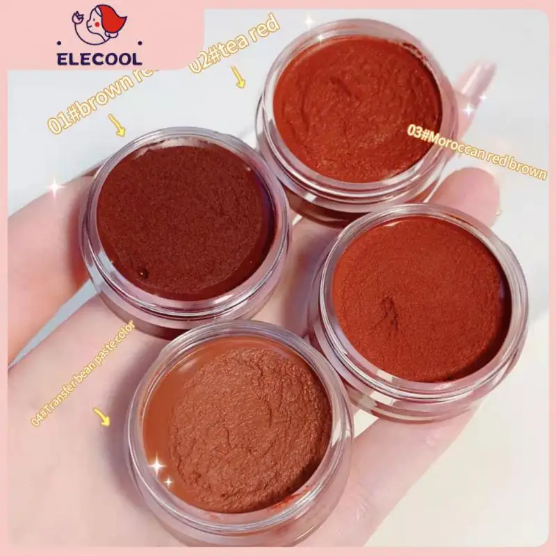 

Moisturizing Canned Jelly Lip Mud Dikalu Lasting Colored Velvet Matte Lipstick Mousse Soft Mist Lip Glaze Lip Tint Mud Lip Gloss