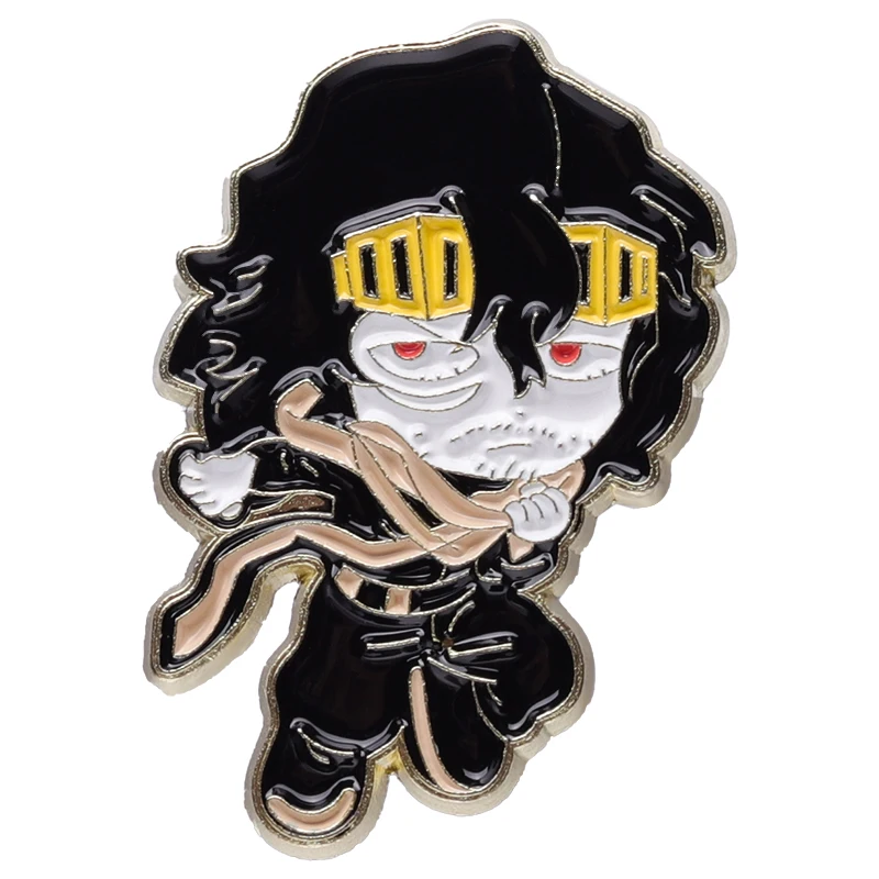 

Japanese Anime Pin Enamel Pins My Hero Academia Brooch Bag Clothes Brooch Fun Lapel Badge Cartoon Pin Gift for Fans Friends