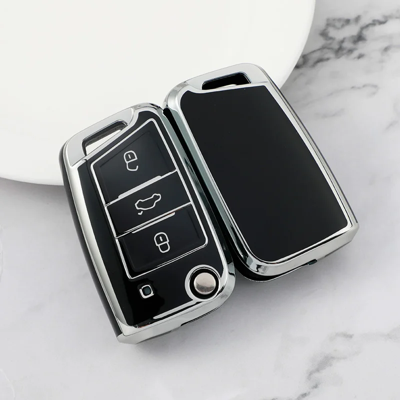 Чехол для автомобильного ключа из ТПУ для VW Volkswagen Golf 7 MK7 Tiguan MK2 для SEAT Ateca Leon FR 2 Ibiza для Skoda Octavia A7
Чехол для автомобильного ключа из ТПУ для VW Volkswagen Golf 7 MK7 Tiguan MK2 для SEAT Ateca Leon FR 2 Ibiza для Skoda Octavia A7