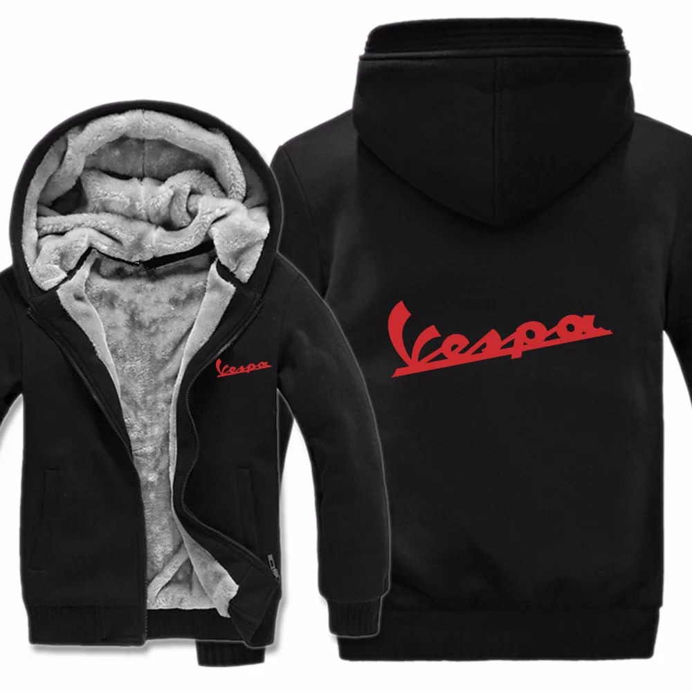 Winter Vespa Logo Jacket Hoodies Men Fashion Coat Wool Jacket Man Sweatshirts Warm Hoody Long Sleeve Coat
Winter Vespa Logo Jacket Hoodies Men Fashion Coat Wool Jacket Man Sweatshirts Warm Hoody Long Sleeve Coat