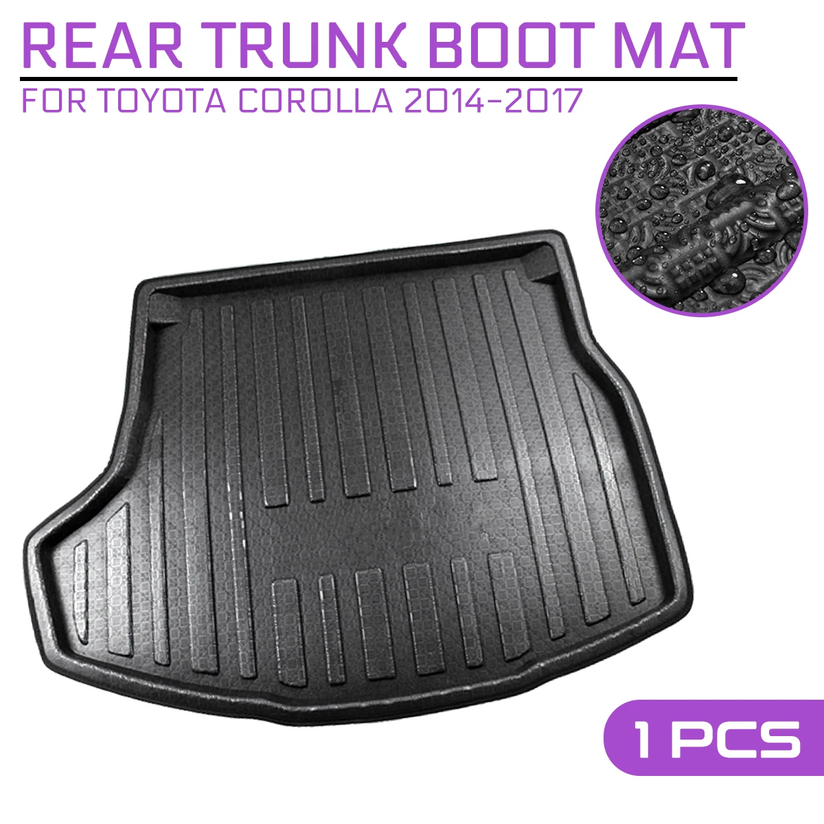Car Floor Mat Carpet Rear Trunk Anti-mud Cover For TOYOTA COROLLA 2014 2015 2016 2017
Car Floor Mat Carpet Rear Trunk Anti-mud Cover For TOYOTA COROLLA 2014 2015 2016 2017