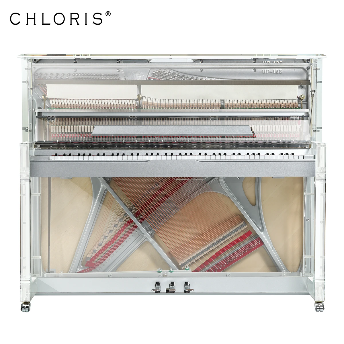 Crystal Piano HU-125A vertical 88 keys acoustic piano with Transparent Piano Bench
Crystal Piano HU-125A vertical 88 keys acoustic piano with Transparent Piano Bench