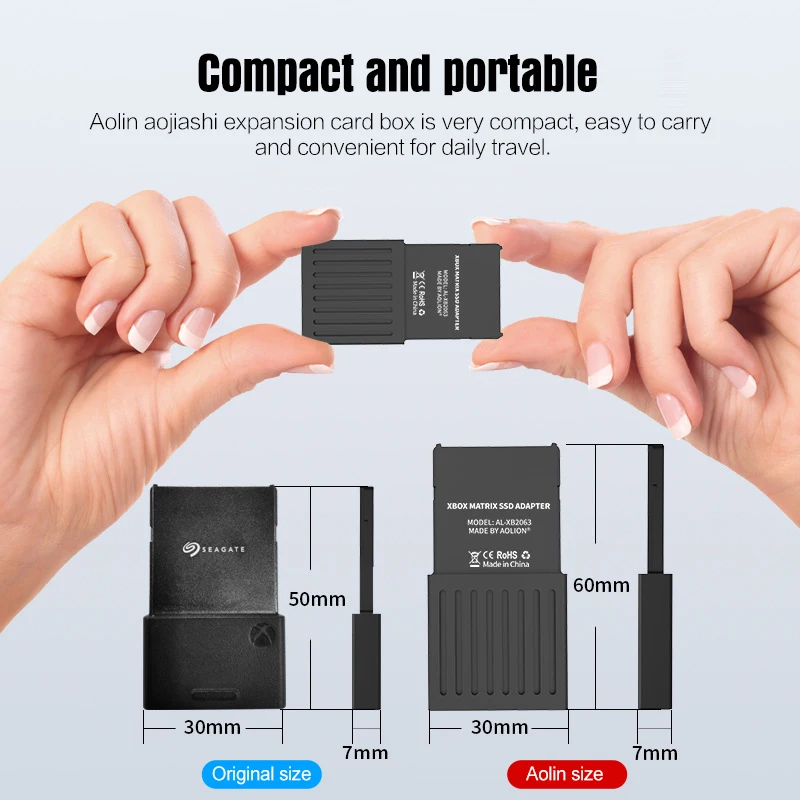 New Expansion Card Box Storage Expansion Card Hard Drive Case Pcie4.0 For Series X/s Hard Drive Conversion Box Aluminum M.2
New Expansion Card Box Storage Expansion Card Hard Drive Case Pcie4.0 For Series X/s Hard Drive Conversion Box Aluminum M.2
