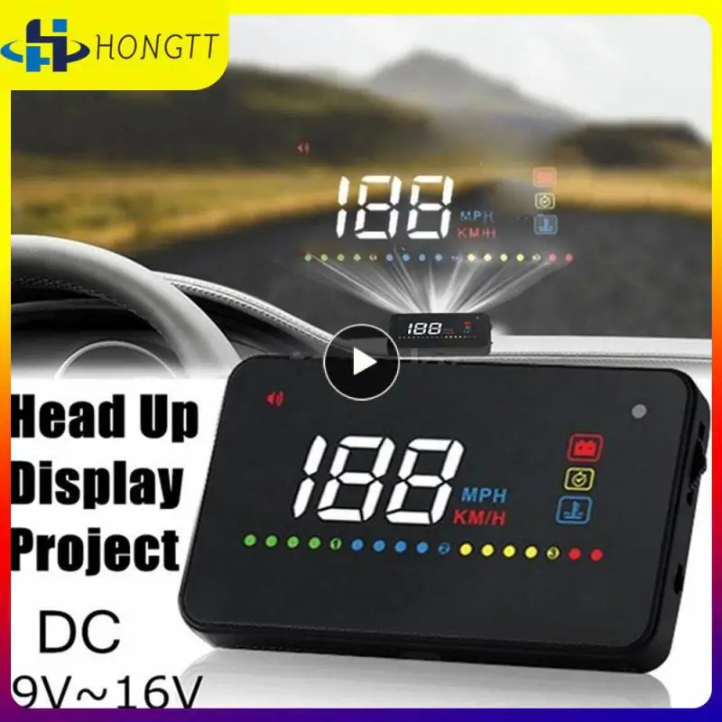 New Arrival 3.5Inch HUD Projector Head Up Display Speed Warning Fuel OBD II Speedometer KM/H Display System Car-styling
New Arrival 3.5Inch HUD Projector Head Up Display Speed Warning Fuel OBD II Speedometer KM/H Display System Car-styling
