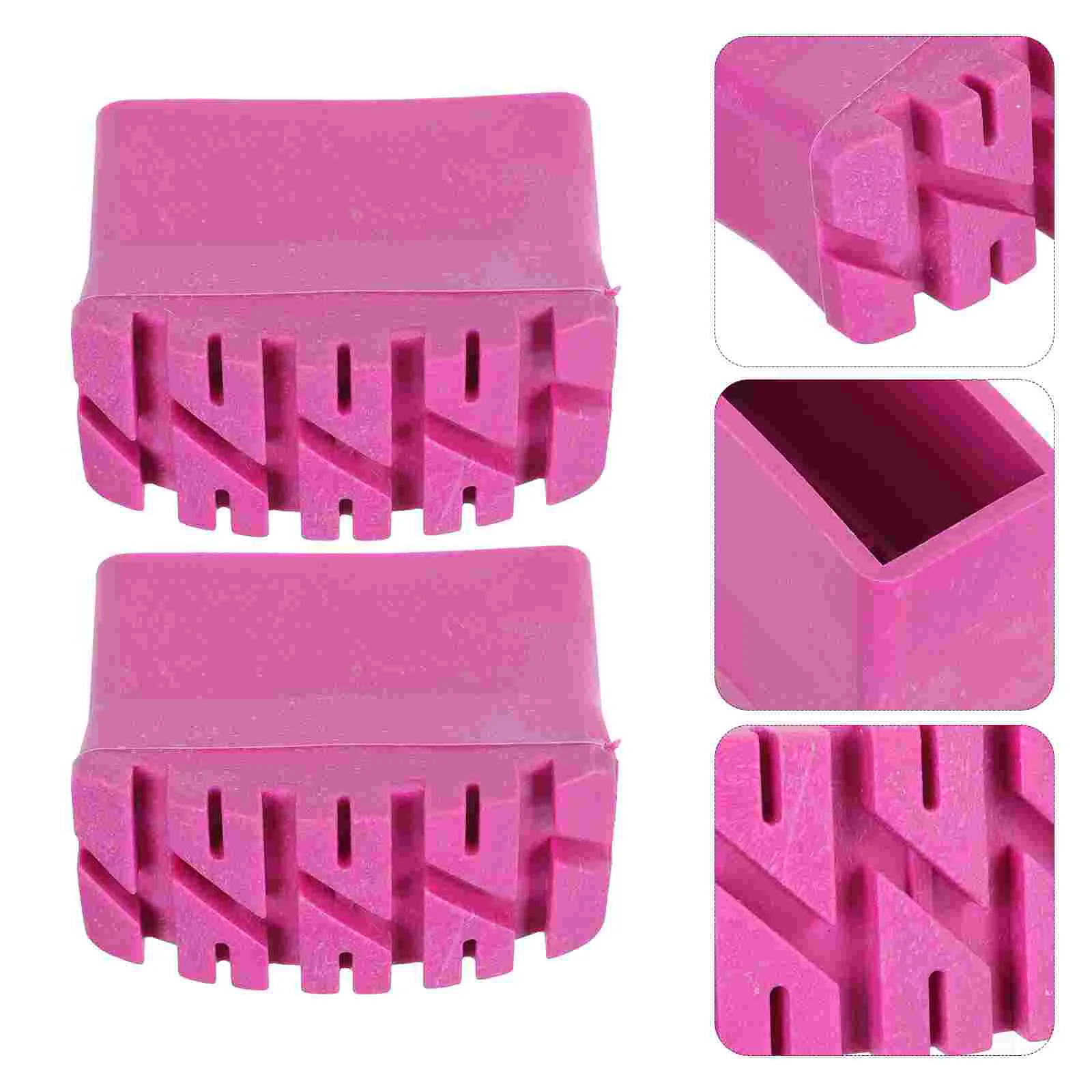 2Pcs Household Ladder Non-slip Pads Ladder Feet Covers Ladder Accessories (Rosy) 
2Pcs Household Ladder Non-slip Pads Ladder Feet Covers Ladder Accessories (Rosy)