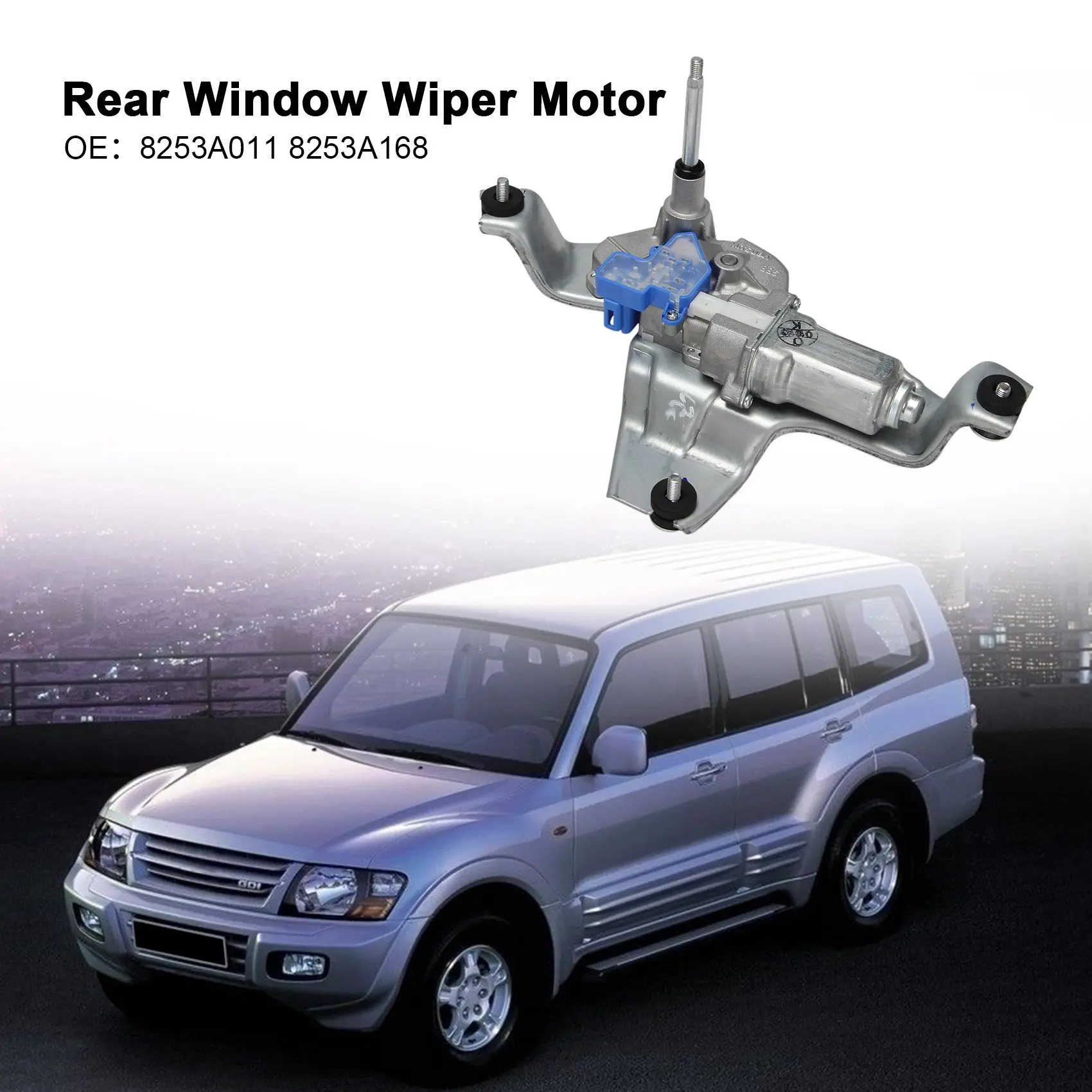 Car Rear Window Wiper Motor for Mitsubishi PAJERO MONTERO IV 4Th Outlander Sport RVR ASX 8253A011 8253A168
Car Rear Window Wiper Motor for Mitsubishi PAJERO MONTERO IV 4Th Outlander Sport RVR ASX 8253A011 8253A168