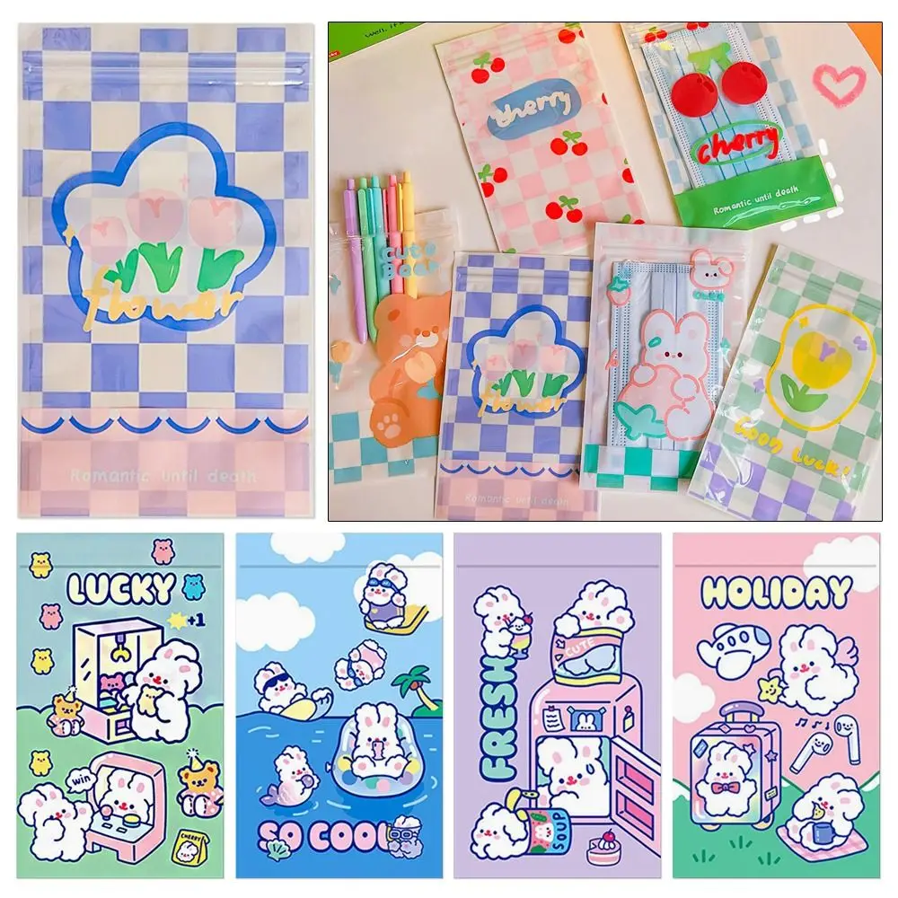 Cute Cartoon Plastic Cookies Gift Self Sealing Snack Storage Bag Packaging Bag Face Shield Bag Rabbit Ziplock Bag
Cute Cartoon Plastic Cookies Gift Self Sealing Snack Storage Bag Packaging Bag Face Shield Bag Rabbit Ziplock Bag
