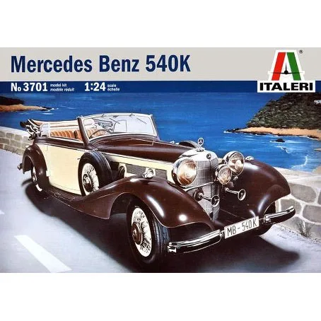 ITALERI Plastic Assembled Car Model 1/24 Scale Benz 540K Convertible Adult Collectible Toy Model Building Model Kit 3701
ITALERI Plastic Assembled Car Model 1/24 Scale Benz 540K Convertible Adult Collectible Toy Model Building Model Kit 3701