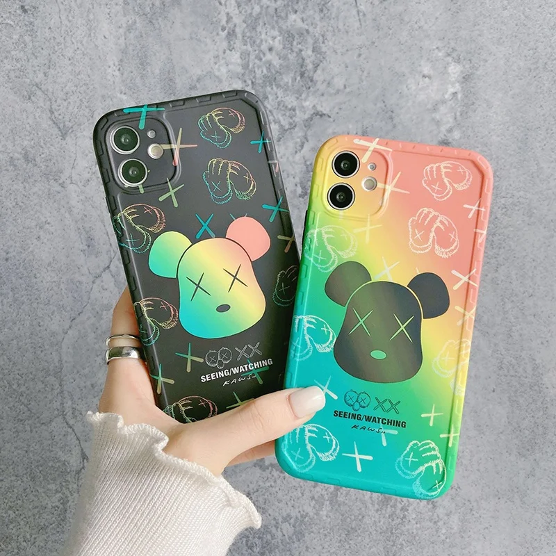 Fashion XX Bear Gradient Multicolor Phone Case Cover for IPhone 7 8 Plus 11 12 13 Pro X XR XS Max Shockproof Case 
Fashion XX Bear Gradient Multicolor Phone Case Cover for IPhone 7 8 Plus 11 12 13 Pro X XR XS Max Shockproof Case