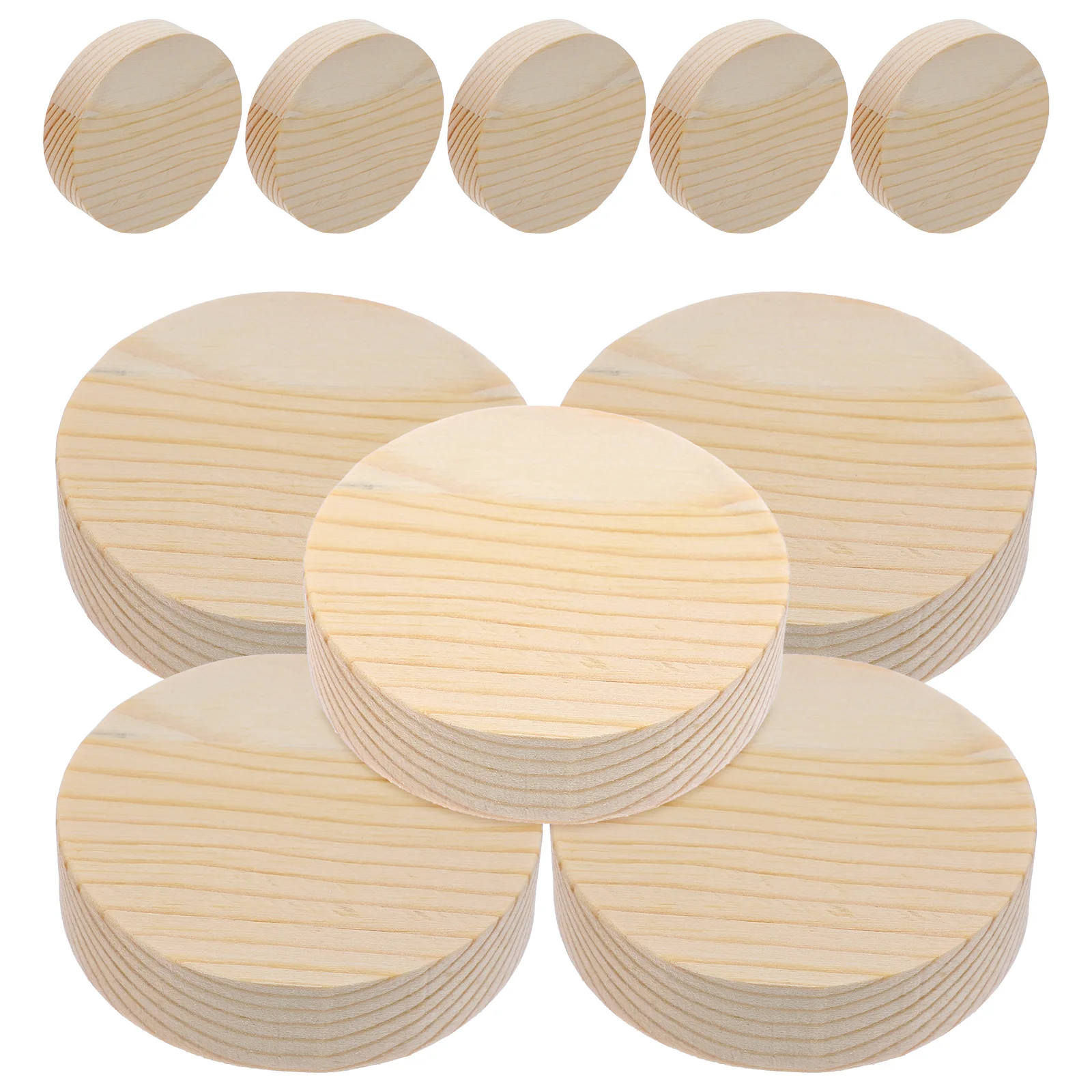 10PCS DIY Wooden Slices Hand Painting Hubs Round Wooden Chips Handmade Craft Decorations for Kids Girls (8x2cm)
10PCS DIY Wooden Slices Hand Painting Hubs Round Wooden Chips Handmade Craft Decorations for Kids Girls (8x2cm)