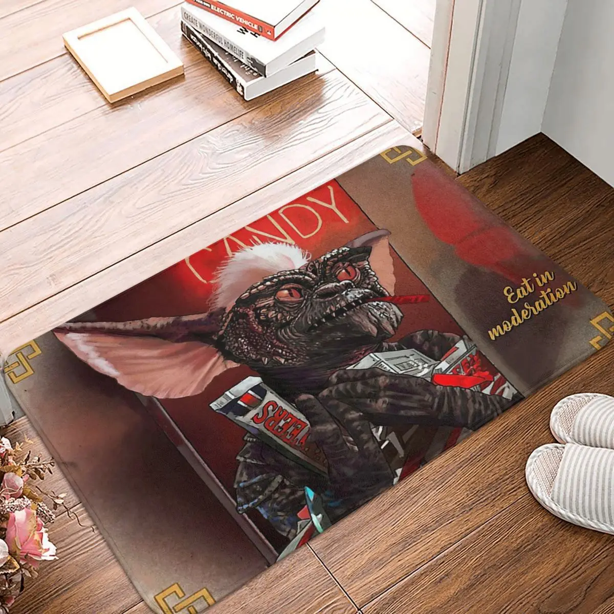 Нескользящий Придверный коврик Gremlins, Забавный художественный кухонный коврик для ванной, Молитвенный Ковер, декор с узором в помещении
Нескользящий Придверный коврик Gremlins, Забавный художественный кухонный коврик для ванной, Молитвенный Ковер, декор с узором в помещении