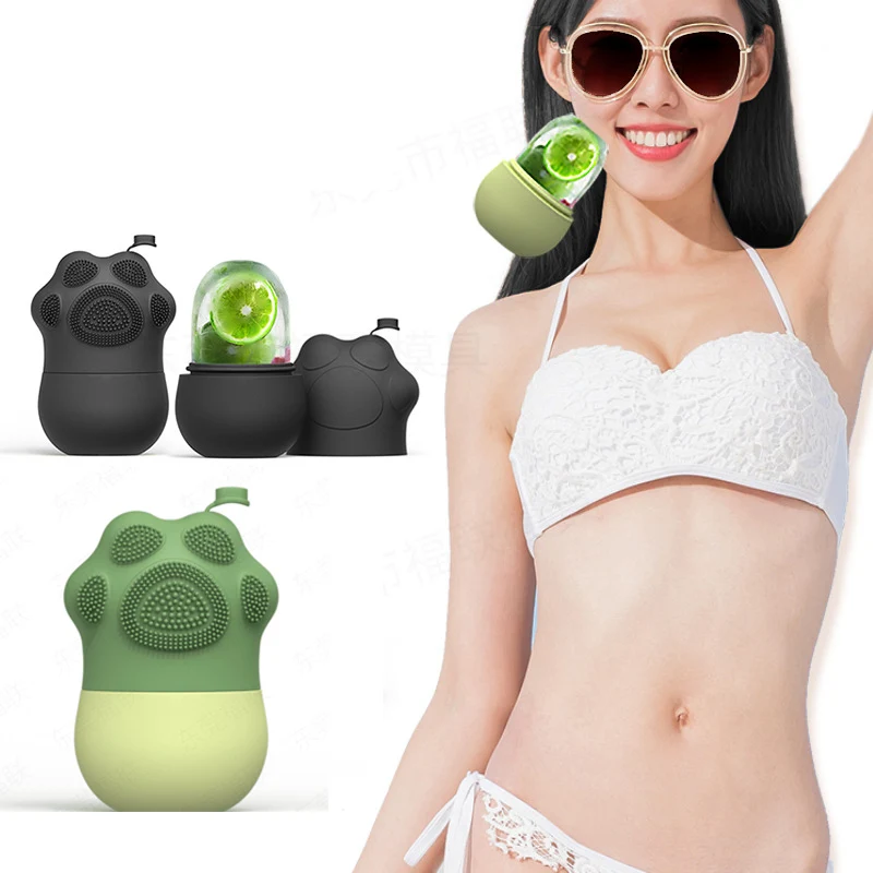 Skin Care Beauty Lifting Contouring Tool Silicone Ice Cube Trays Ice Globe Ice Balls Face Massager Facial Roller Reduce Acne
Skin Care Beauty Lifting Contouring Tool Silicone Ice Cube Trays Ice Globe Ice Balls Face Massager Facial Roller Reduce Acne