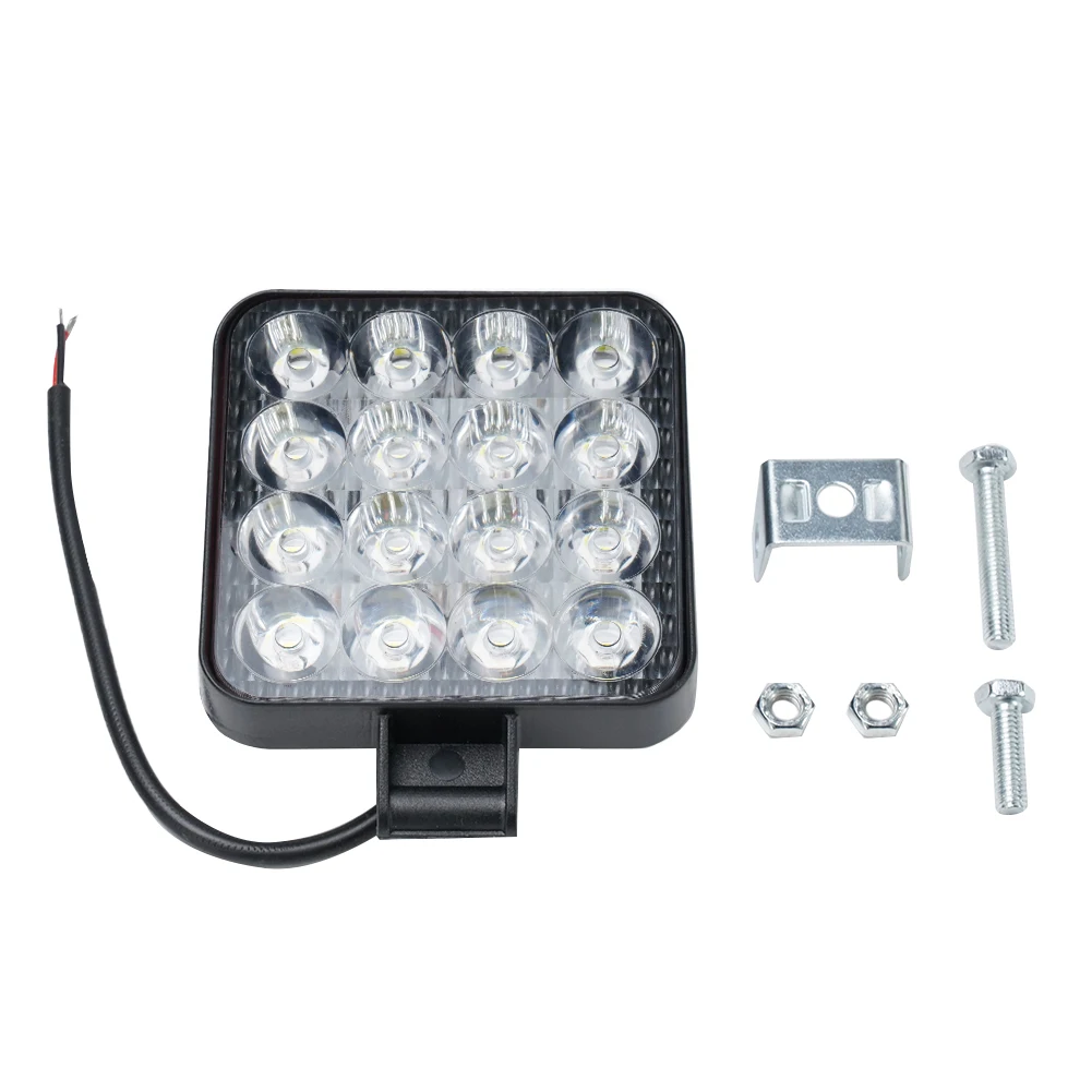 Spotlight Working Light 1200LM 12v 24v 1PCS 48w 16LED ABS+LED Accessories High Intensity Truck Off Road Tractor
Spotlight Working Light 1200LM 12v 24v 1PCS 48w 16LED ABS+LED Accessories High Intensity Truck Off Road Tractor